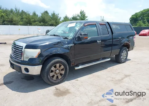 2010 Ford F150 Super Cab from USA, damaged, VIN 1FTFX1EV2AFC86240